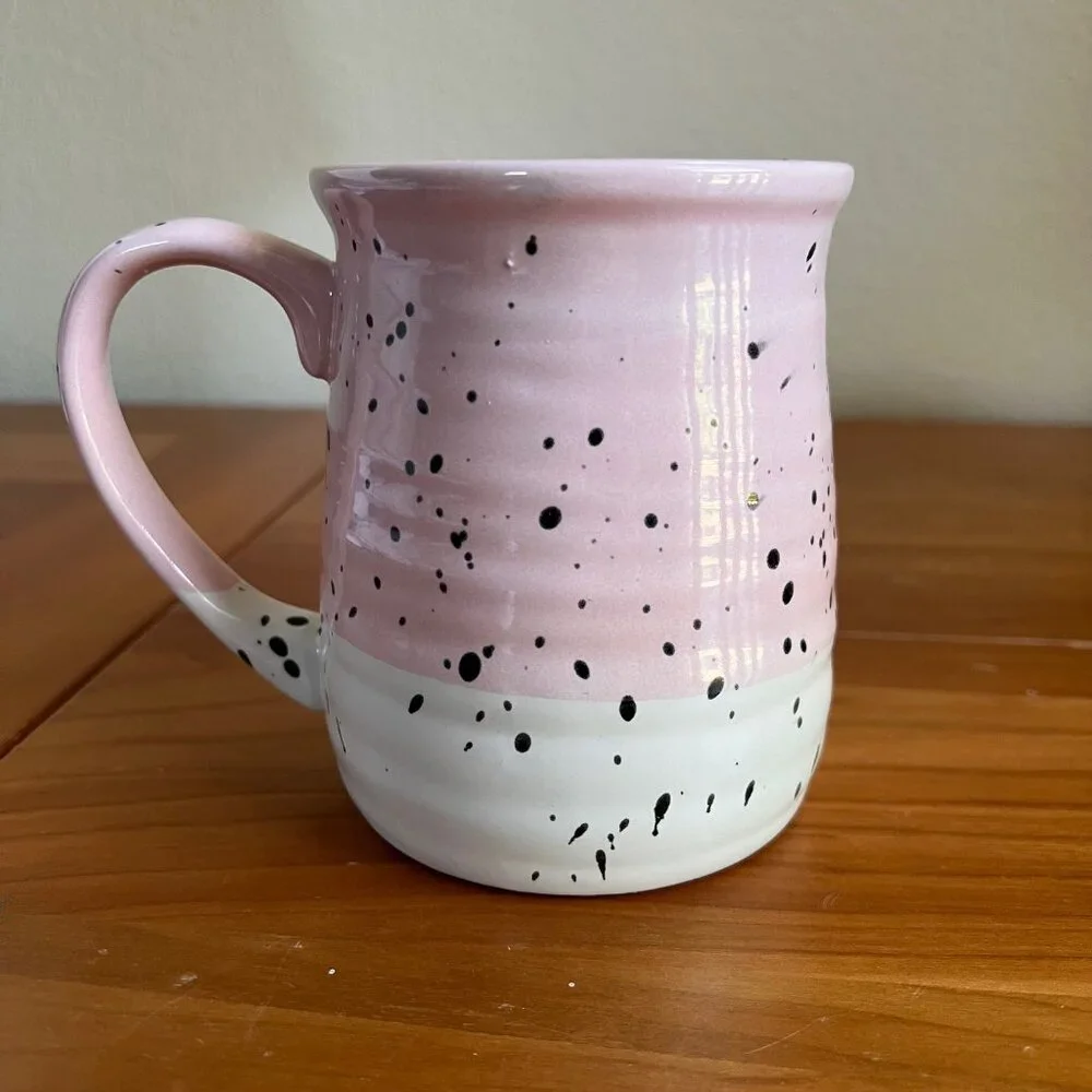 #1 Grandma Mug, Best Grandma Coffee Mug, Pink Ceramic Mugs, Grandma Gifts
